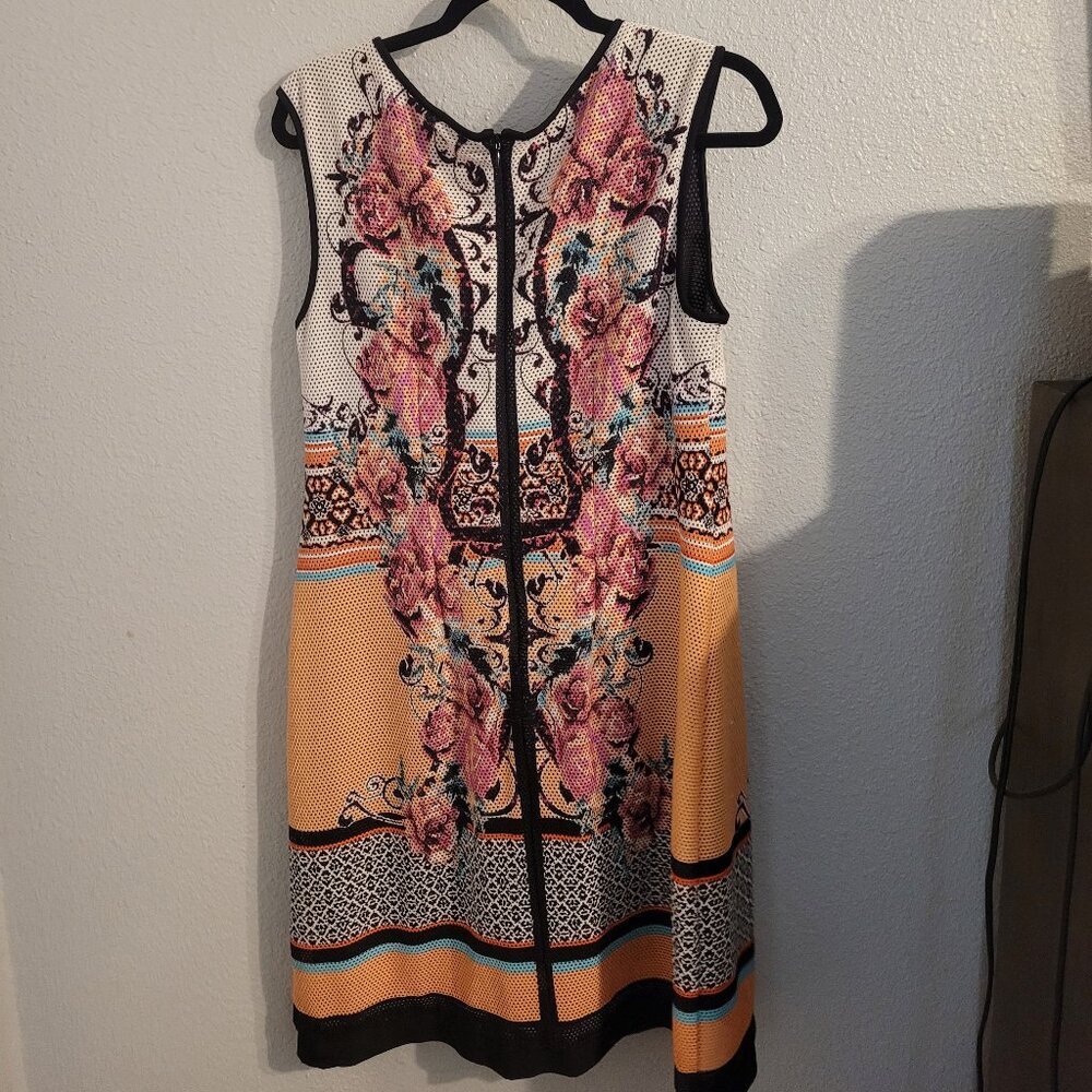 Multi-color shift dress